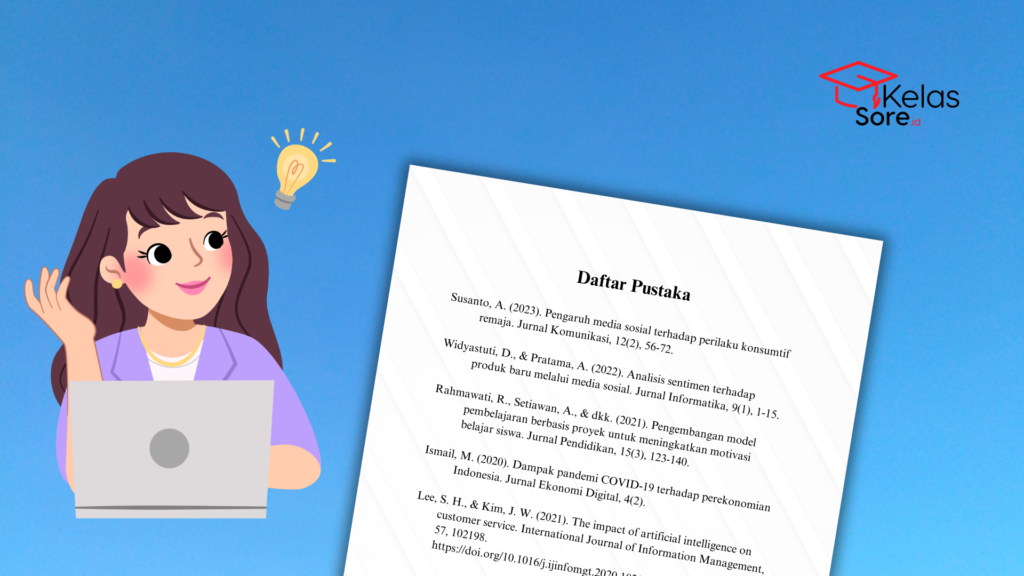 Cara Membuat Daftar Pustaka