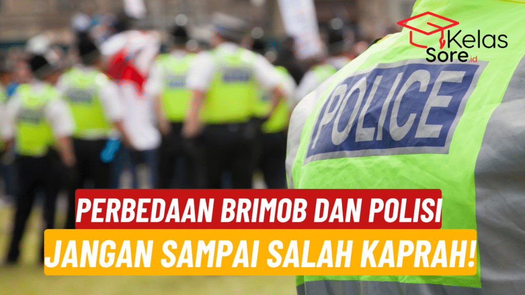 perbedaan brimob dan polisi