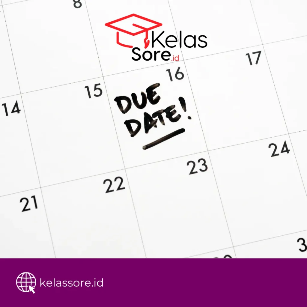 penulisan tanggal dalam bahasa inggris