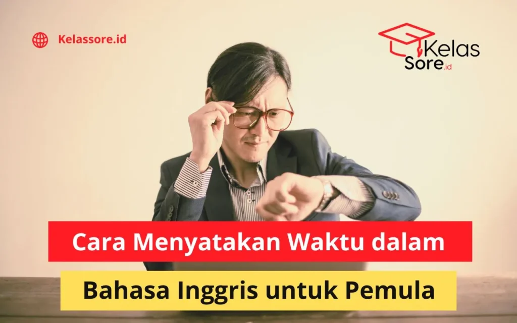 Waktu dalam Bahasa Inggris